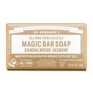 Sandalwood Jasmine - Pure-Castile Bar Soap